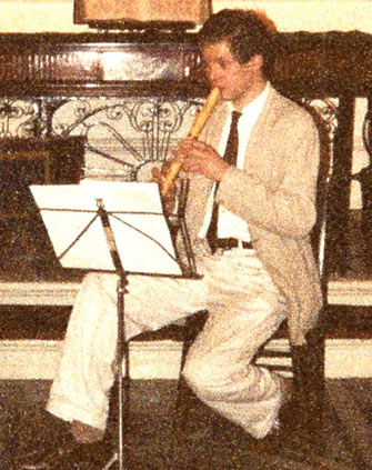 Recital at St. James Church, Clerkenwell. 1987