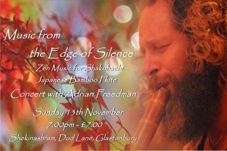 Solo shakuhachi at Shekina ashram
